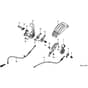Honda HRB536C - SXF - MZCB 6000001-6099999 Throttle Lever (HXE) Diagram
