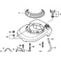 Honda HRD535 - SXE - MZBM 8000001-8099999 Fan Cover Diagram