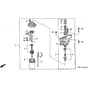 Honda HRD535K2 - QME - MZBM 8200001-9999999 Starter Motor Diagram