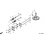 Honda HRD535K2 - QXE - MZBM 8200001-9999999 Camshaft Diagram