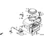 Honda HRD536 - HXE - MZBL 8000001-8099999 Fan Cover Diagram