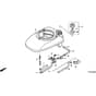 Honda HRD536C - HXE - MZCA 8000001-8099999 Fan Cover Diagram