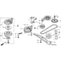 Honda HRD536C - HXE - MZCA 8000001-8099999 Rotary Blade Diagram