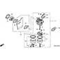 Honda HRD536CK1 - SXE - MZCA 8100001-8199999 Carburettor Diagram