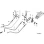 Honda HRD536CK1 - TXE - MZCA 8100001-8199999 Throttle Lever Diagram