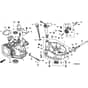 Honda HRD536K1 - HME - MZBL 8100001-8199999 Cylinder Barrel/Oil Pan Diagram