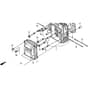 Honda HRD536K2 - HXE - MZBL 8200001-9999999 Cylinder Head Diagram
