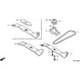 Honda HRG415C3 (IZY) - PDEE - MABF 1400001- Rotary Blade Diagram