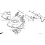 Honda HRG465C2 - PDEE - MADF 1100001-1211768 Cutter Housing Diagram