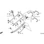 Honda HRG465C2 - PDEE - MADF 1100001-1211768 Handle Pipe Diagram