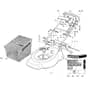 Honda HRG465CPD (2000) - PDI - MADF 8000001-8099999 Cutter Housing/Handle/Grass Bag Diagram