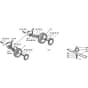 Honda HRG465PD (1996) - PQE - MADF 8600001-8699999 Wheel/Transmission/Blade Diagram