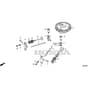 Honda HRG466C1 - SKEP -  Camshaft, Valve Diagram