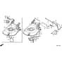 Honda HRG466K1-PKEA -  Cutter Housing Diagram