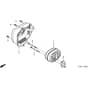 Honda HRG536C4 - SDEA - MZCG 7600001-7629999 Muffler Diagram