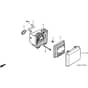 Honda HRG536C5 - SDEA - MZCG 7630001-7659999 Air Cleaner Diagram