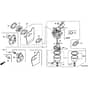 Honda HRG536C5 - SDEA - MZCG 7630001-7659999 Carburettor Diagram
