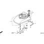 Honda HRG536C5 - SDEA - MZCG 7630001-7659999 Fan Cover Diagram