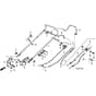 Honda HRG536C5 - SDEA - MZCG 7630001-7659999 Handle Pipe Diagram