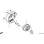 Honda HRG536C5 - SDEA - MZCG 7630001-7659999 Muffler Diagram