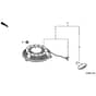 Honda HRG536C8-VKEH -  Recoil Starter Diagram