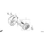 Honda HRG536C9-VKEH -  Muffler Diagram