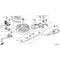 Honda HRG536C9-VLEH -  Flywheel Diagram
