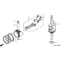 Honda HRG536C - SDF - MZCG 6000001-6299999 Crankshaft/Piston Diagram