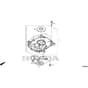 Honda HRN536C1 - VYEA -  Crankcase Cover Diagram