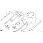 Honda HRS536C3-SDEA -  Handle Pipe, Throttle Lever Diagram