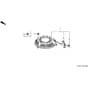 Honda HRS536C3-SDEA -  Recoil Starter Diagram
