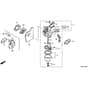 Honda HRS536C5-VKEA (1000001 - 6599999) -  Carburettor Diagram