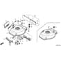 Honda HRS536C-PDE -  Cutter Housing Diagram