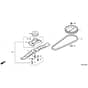Honda HRS536C-PDE -  Rotary Blade Diagram