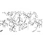 Honda HRX426C - QXE - MATF 1030001- Handle Pipe Diagram