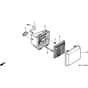 Honda HRX426C - RXE - MATF 1030001- Air Cleaner Diagram