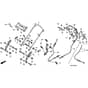 Honda HRX426C - RXE - MATF 1030001- Handle Pipe (2) Diagram
