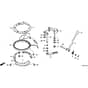 Honda HRX476C1 - VYEE - MASF 1130001- Shutter Diagram