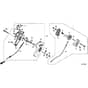 Honda HRX476C1 - VYEE - MASF 1130001- Throttle Lever Diagram