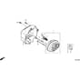 Honda HRX476C2 - VYEH -  Muffler Diagram