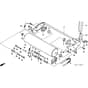 Honda HRX476C - QXE - MASF 1000001- Rear Wheel Diagram