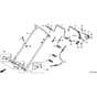 Honda HRX537C1 - HMEA - MAGA 1300001-1399999 Handle Pipe Diagram