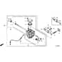 Honda HRX537C1 - HMEA - MAGA 1300001-1399999 Transmission Diagram