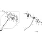 Honda HRX537C1 - VYEA - MAGA 1300001-1399999 Throttle Lever Diagram