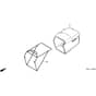 Honda HRX537C2 - HYEA - MAGA 1700001- Grass Bag Diagram