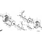 Honda HRX537C2 - HYEA - MAGA 1700001- Rear Wheel Diagram