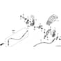 Honda HRX537C2 - HZEA - MAGA 1700001- Throttle Lever Diagram