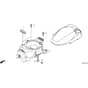 Honda HRX537C6 - HYEA -  Fan Cover Diagram