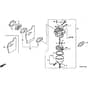 Honda HRZ536C1-TDEA -  Carburettor Diagram