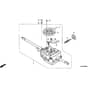 Honda HRZ536C1-TDEA -  Transmission Diagram